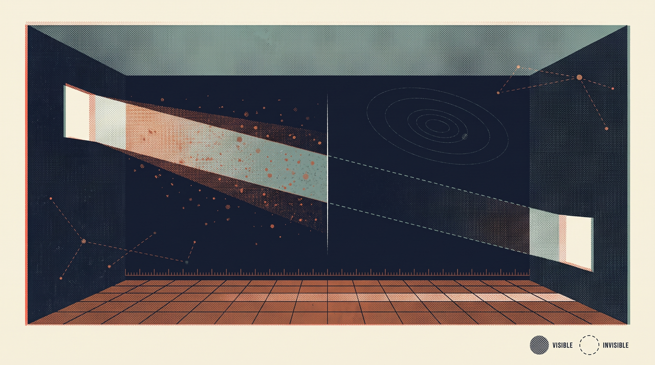 An illustration of a ray of light