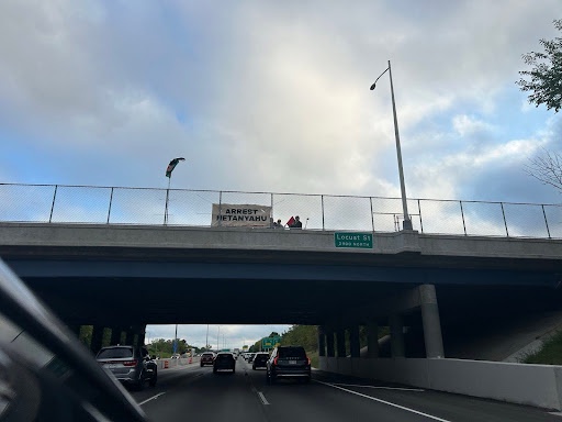 Banner reading 