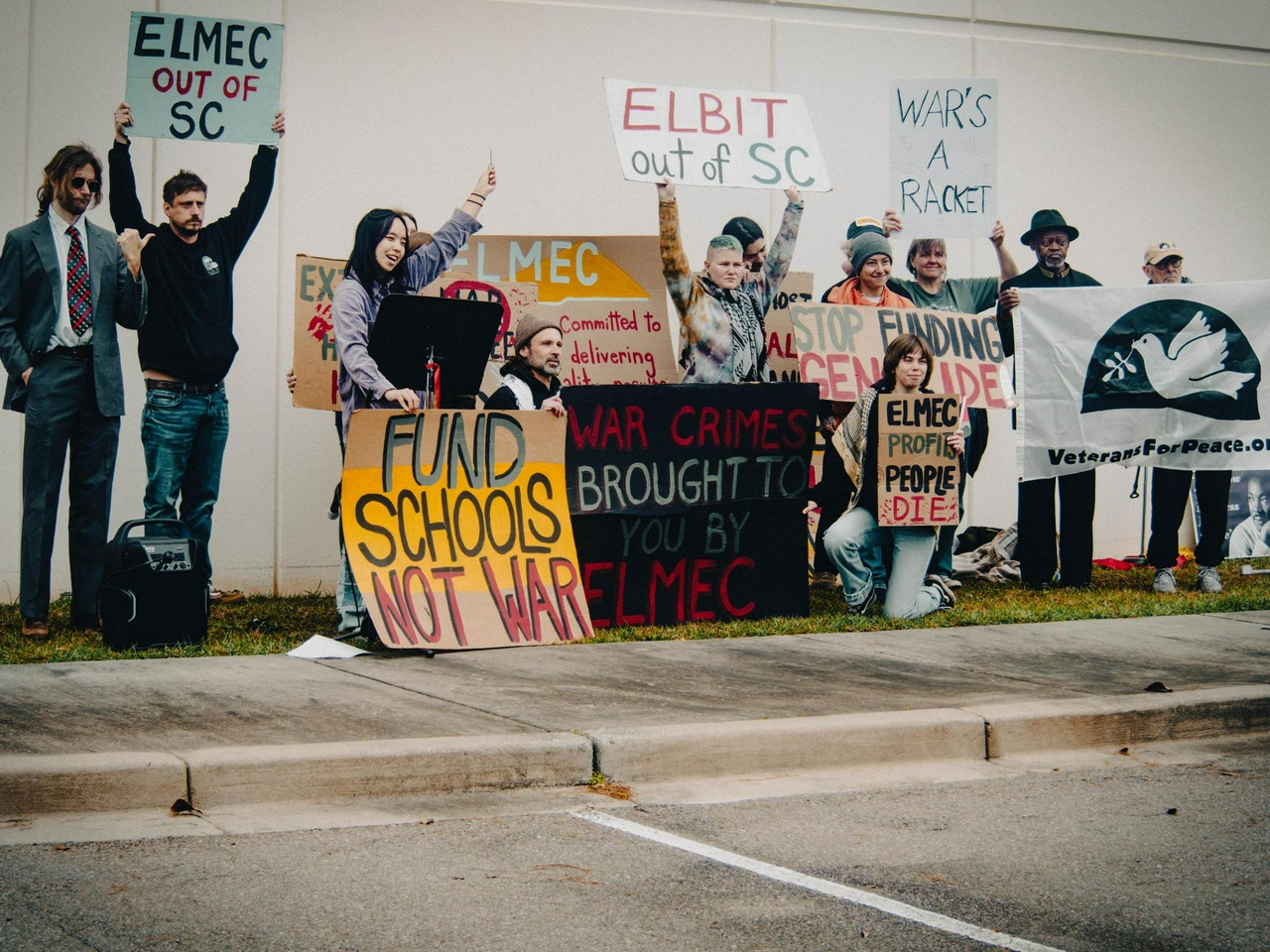 Israeli weapons maker Elmec not welcome in South Carolina. | FightBack! News