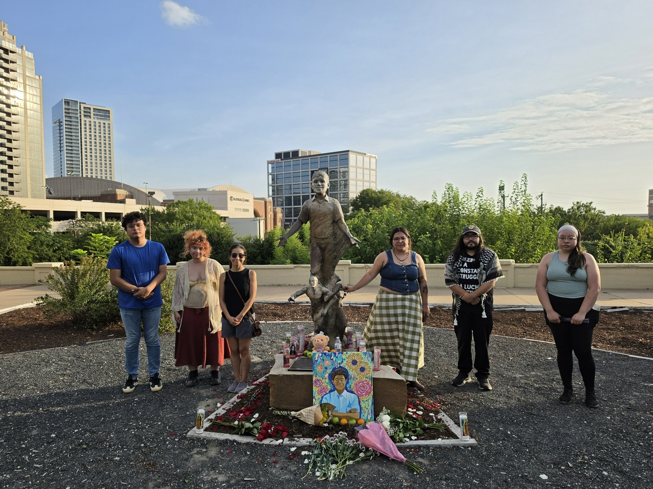 Dallas vigil honors the life of Santos Rodriguez. | Fight Back! News Dallas vigil honors the life of Santos Rodriguez.