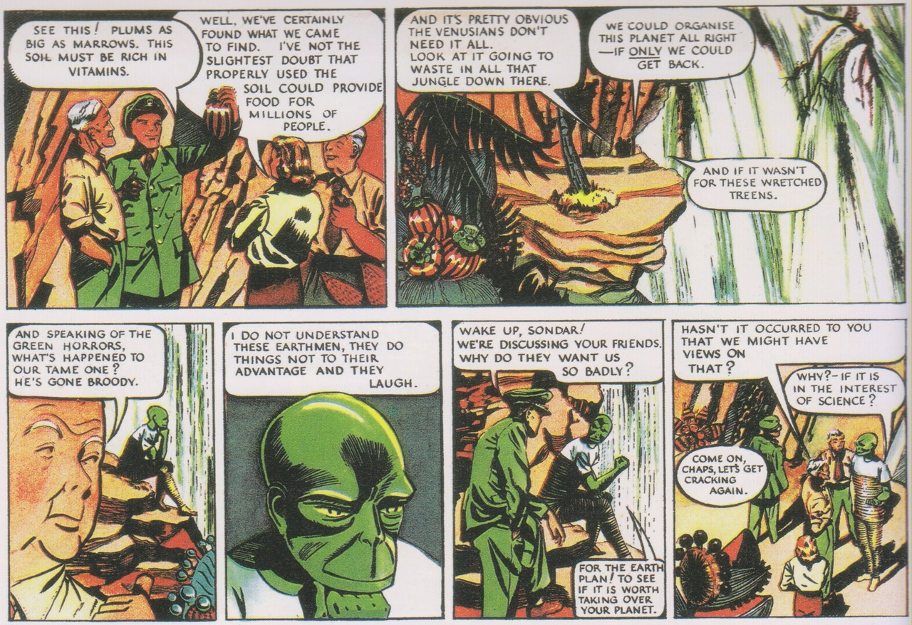 We could organise this planet all right--if only we could get back. And if it wasn't for these wretched Treens.