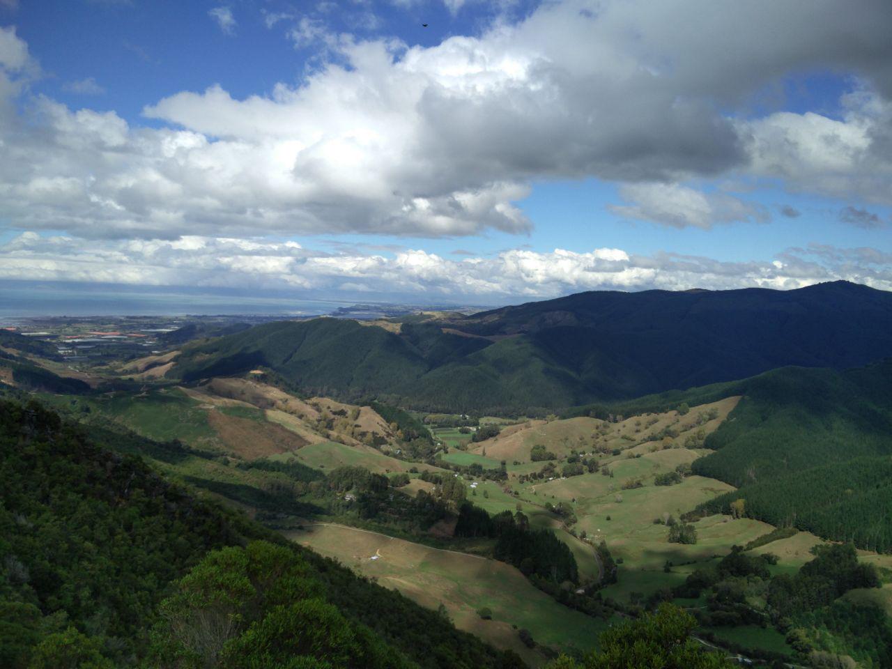 A view from outside of Nelson, New Zealand