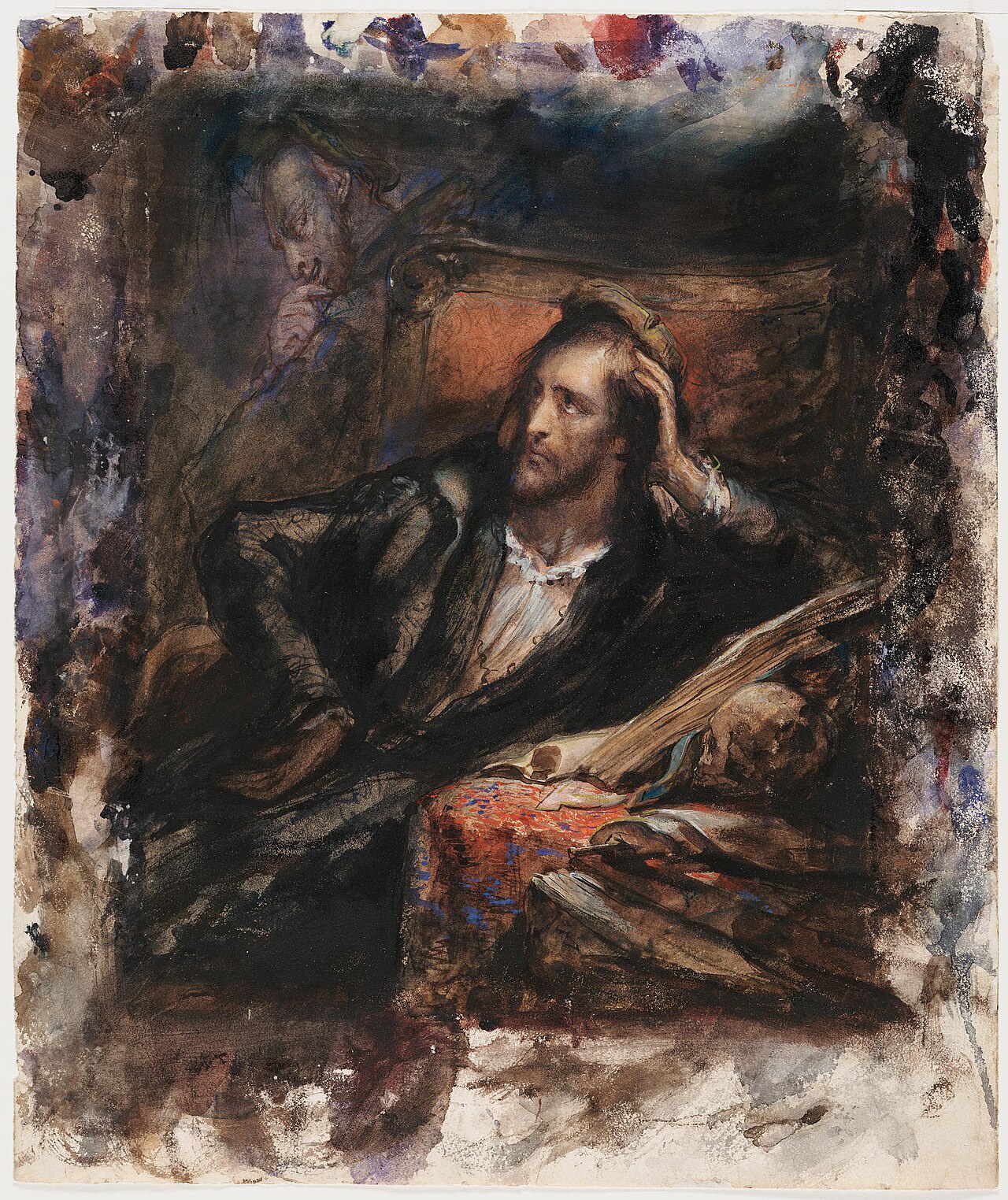 Faust in His Study by Ary Scheffer, c. 1831