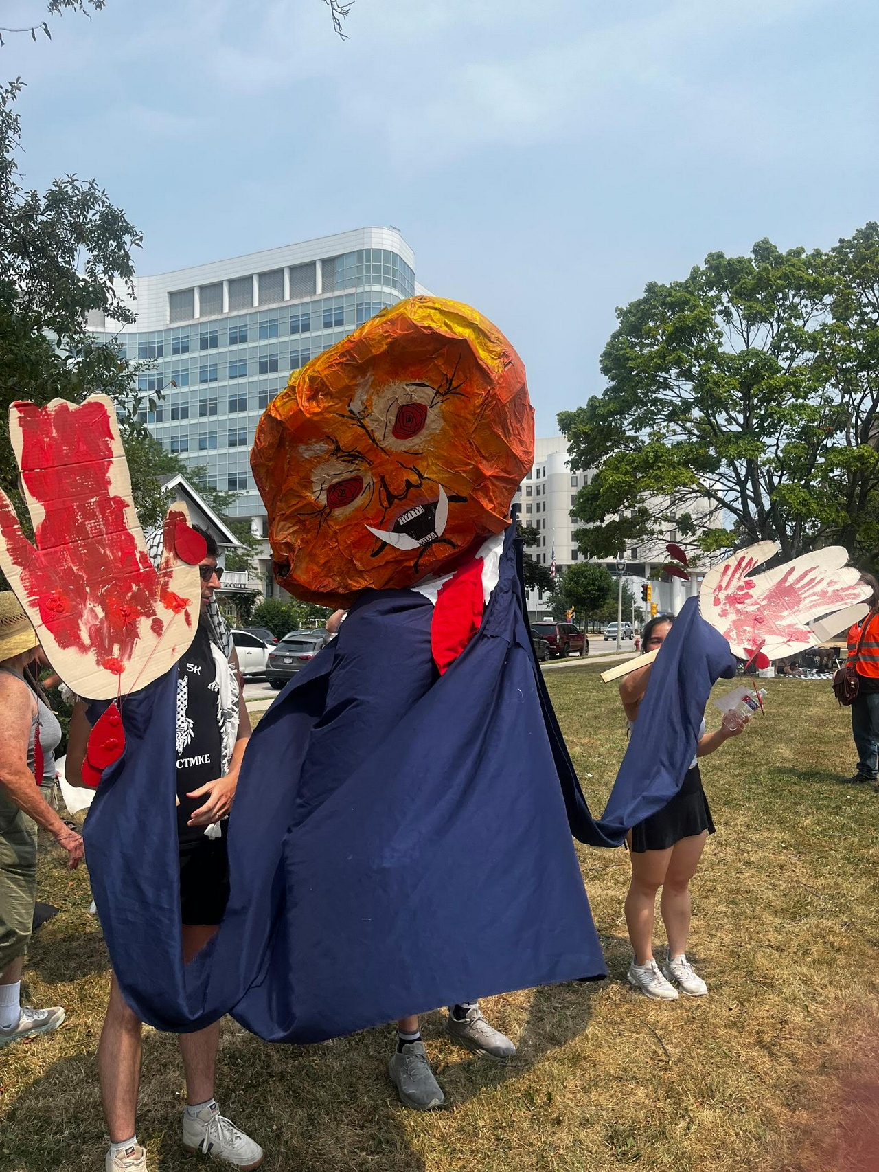 Anti-war protest at Milwaukee's Air & Water Show. | Fight Back! News