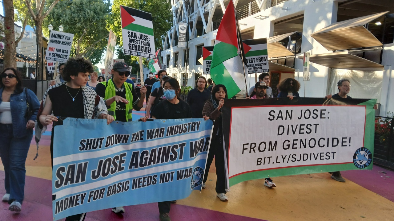 Al Nakba Day in San Jose, California.