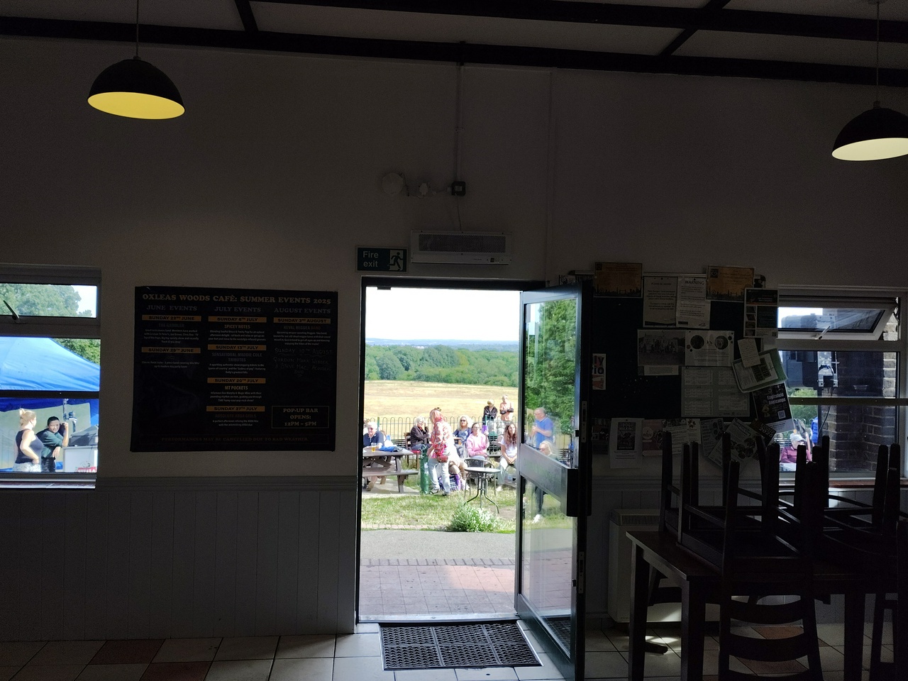 Oxleas Woods Cafe (interior)