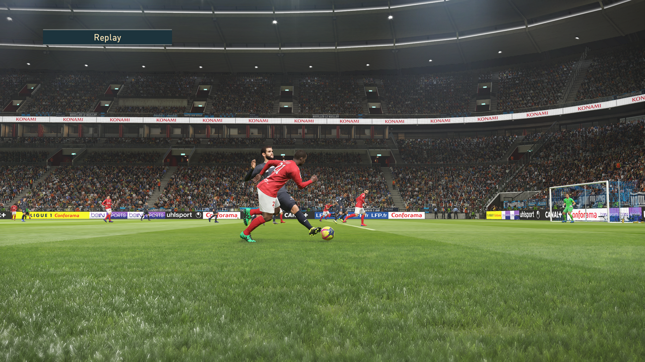 Defense sequence in PES 2019 - 3