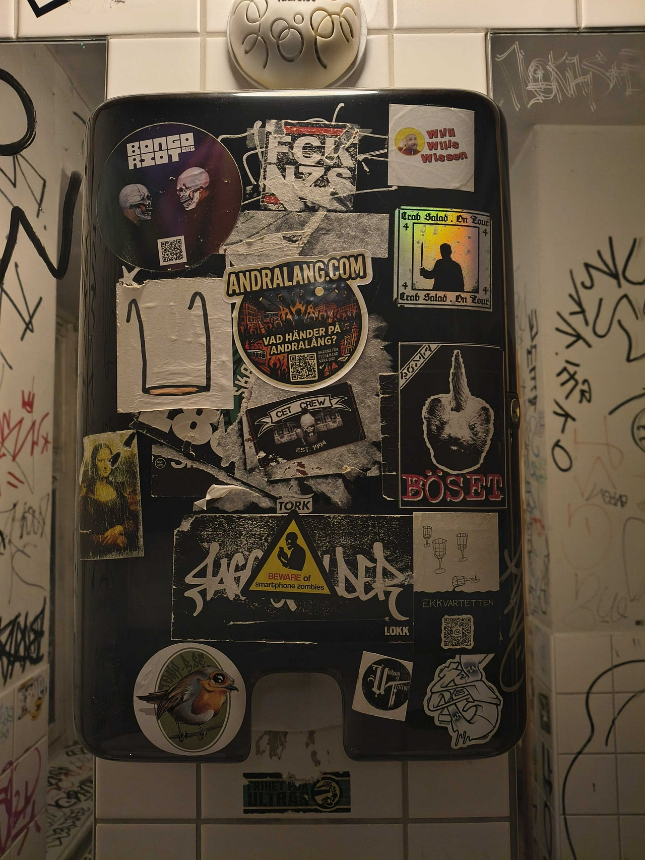 Our stickers in the wild
