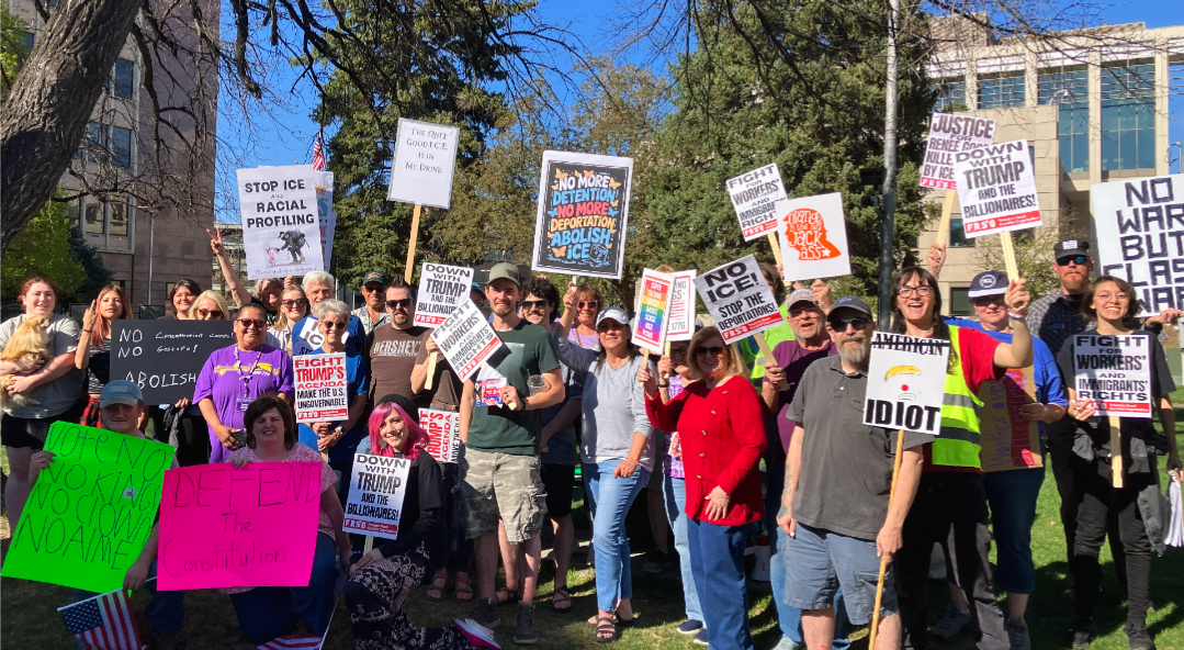 May Day in Billings, Montana.