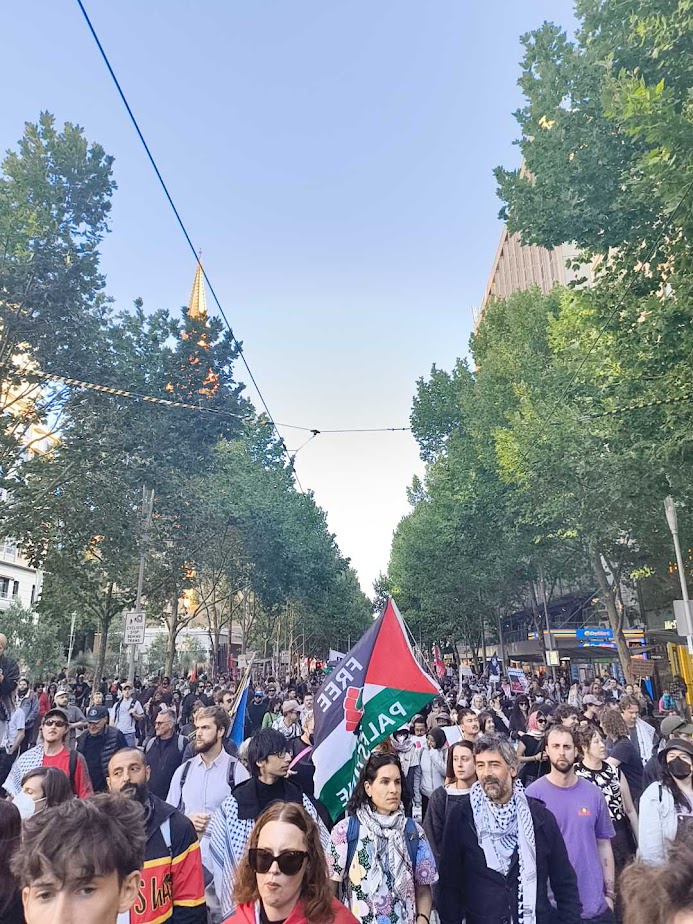 Melbourne Herzog protest 12th Feb 2026 - photo 3