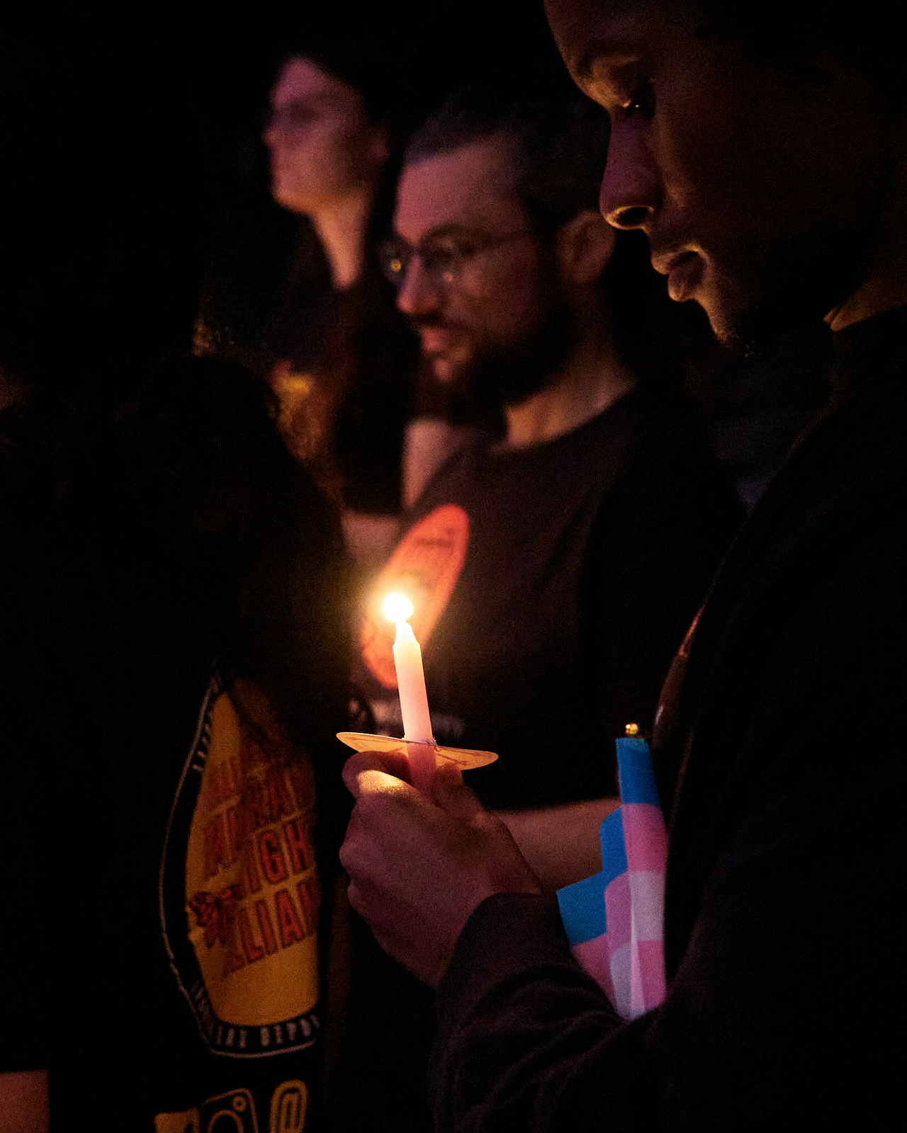 Trans Day of Remembrance in Tallahassee, Florida.