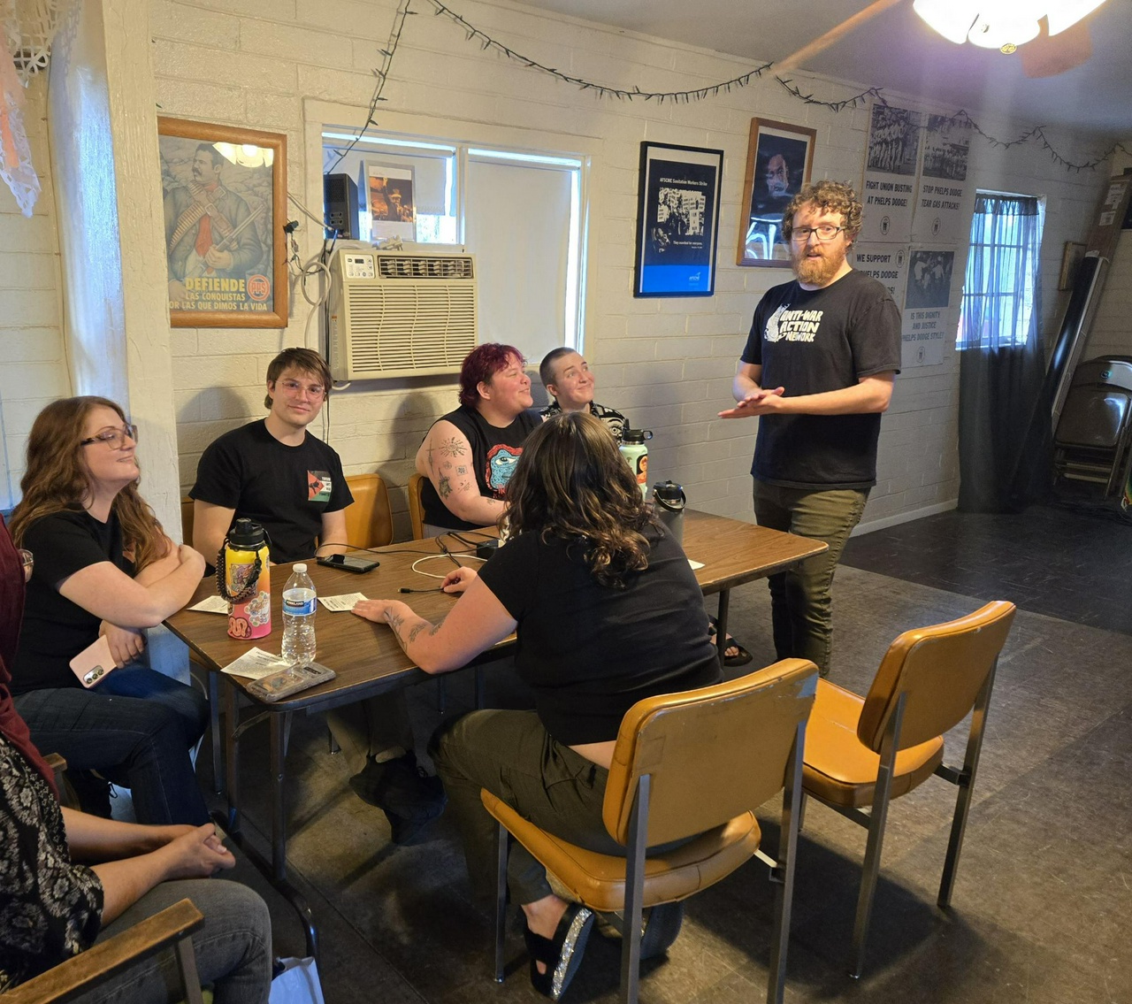 Tucson Anti-War Committee shuts down war profiteer phones