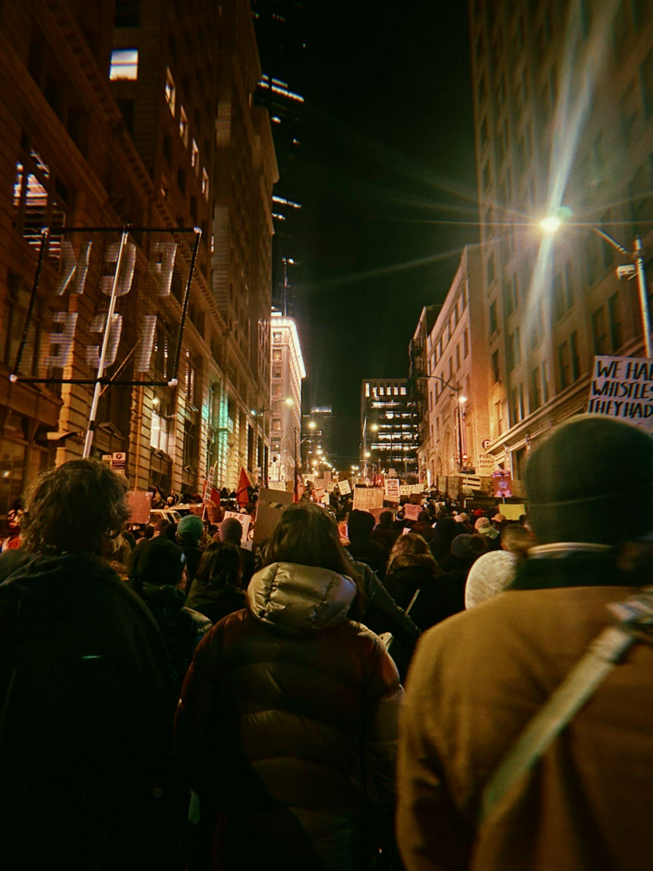 March in Seattle after the ICE murder of Alex Pretti.