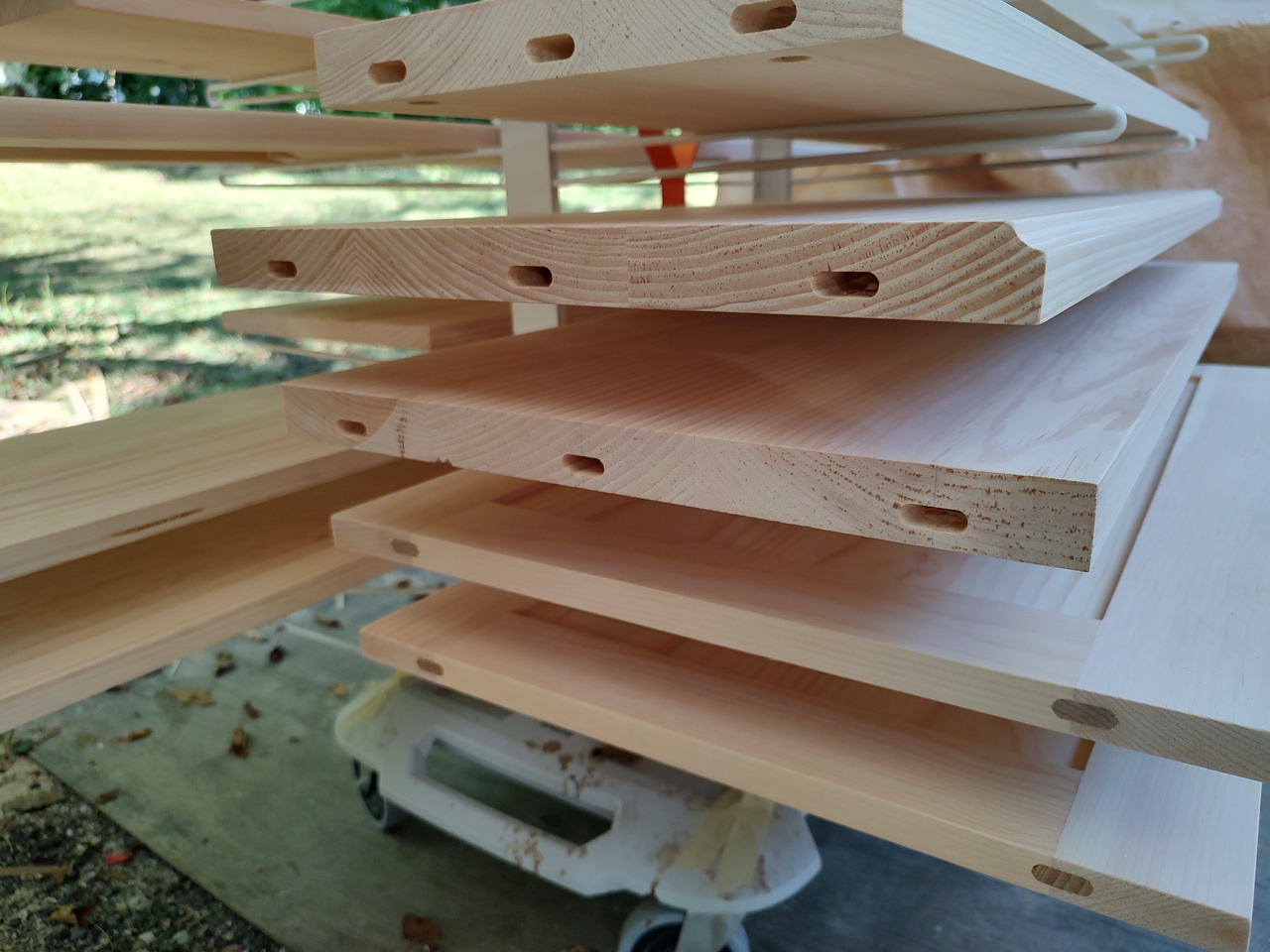 wax rack