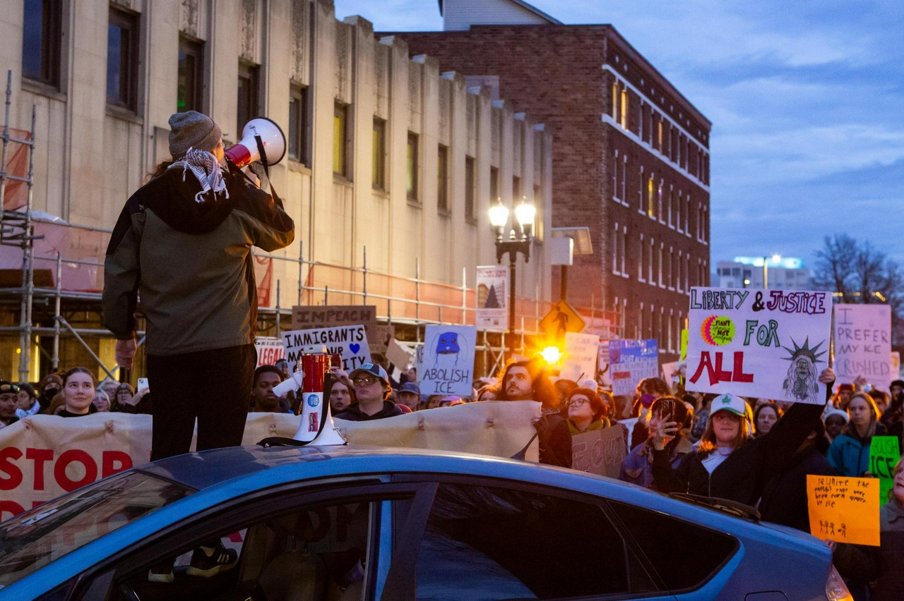 Tacoma protest against ICE