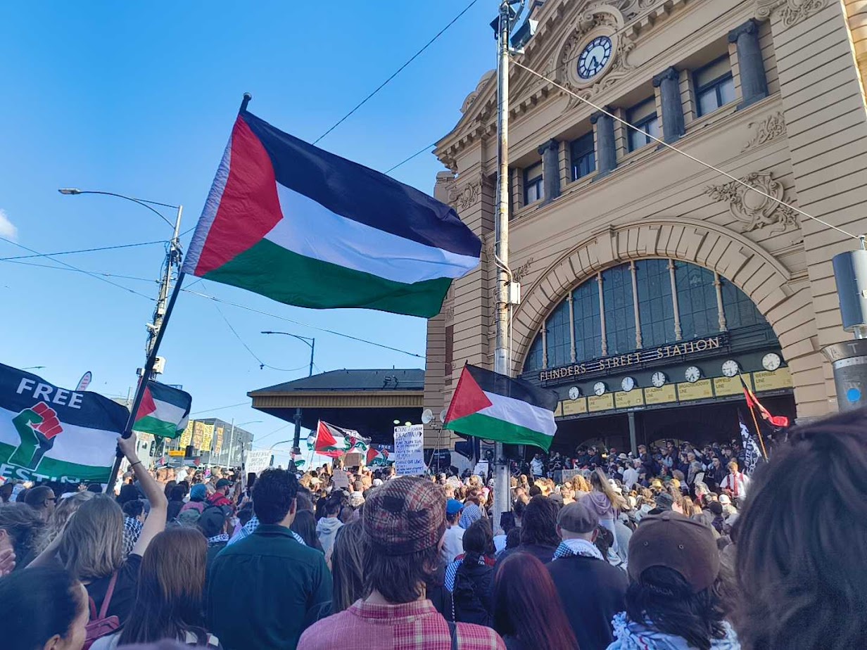 Melbourne Herzog protest 12th Feb 2026 - photo 1