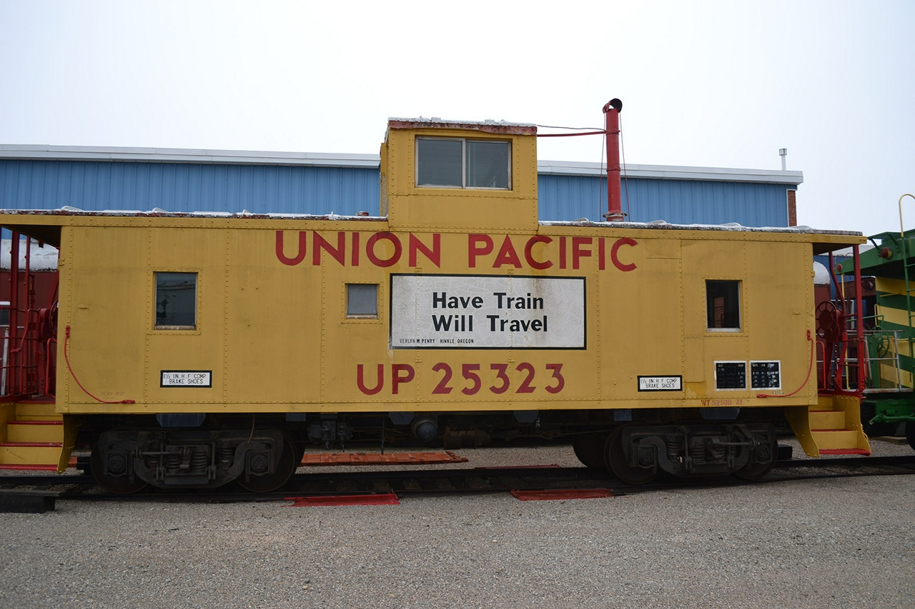 UP 25323. Enid, OK. Railway Museum of Oklahoma. 3/13/2021.