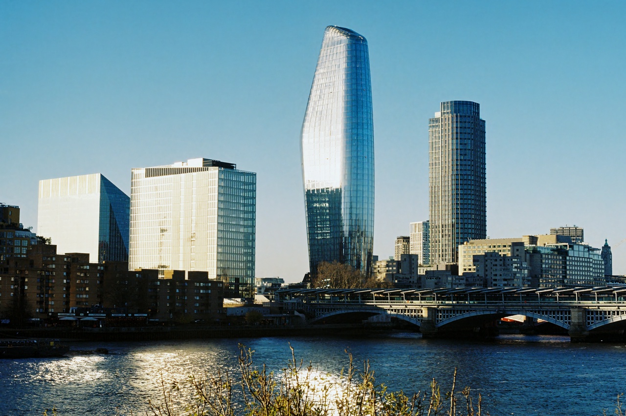From Millennium Bridge, London