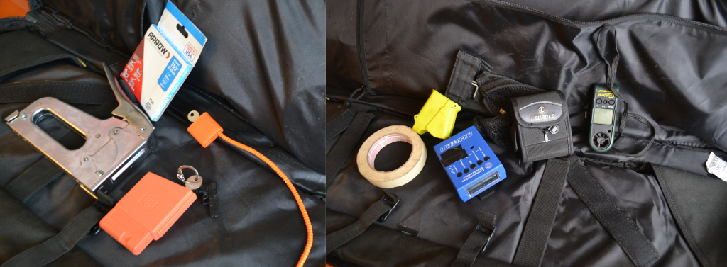 Inside pouches