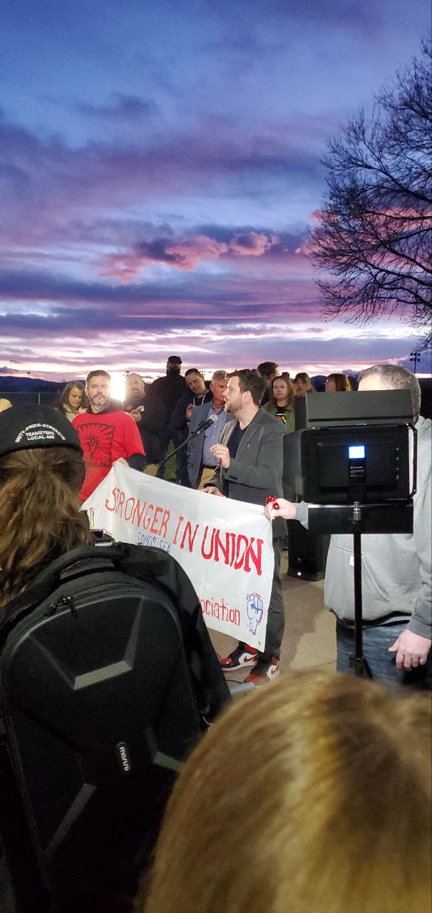 Colorado teachers stand up to union busting. 