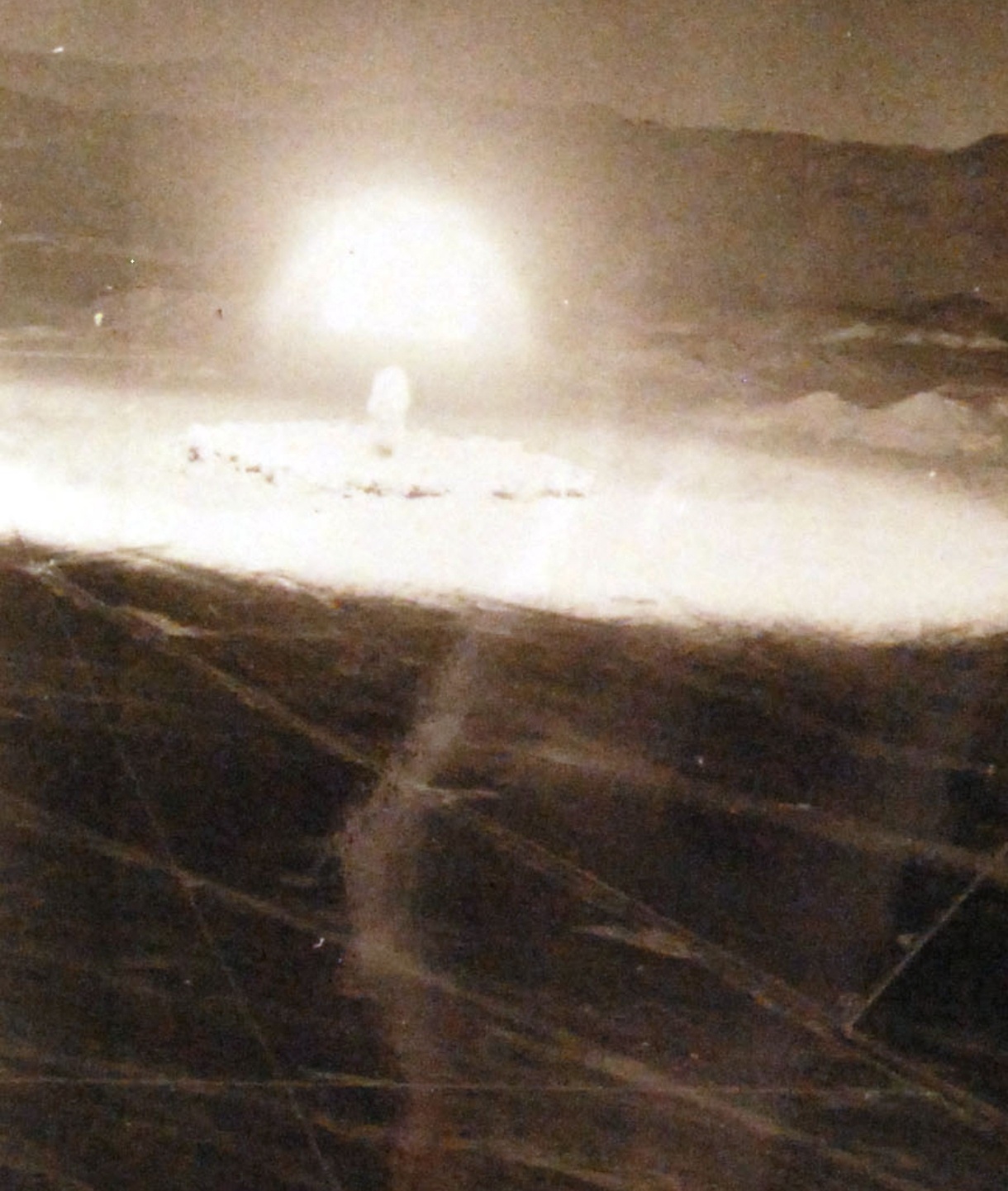 A nuclear explosion.