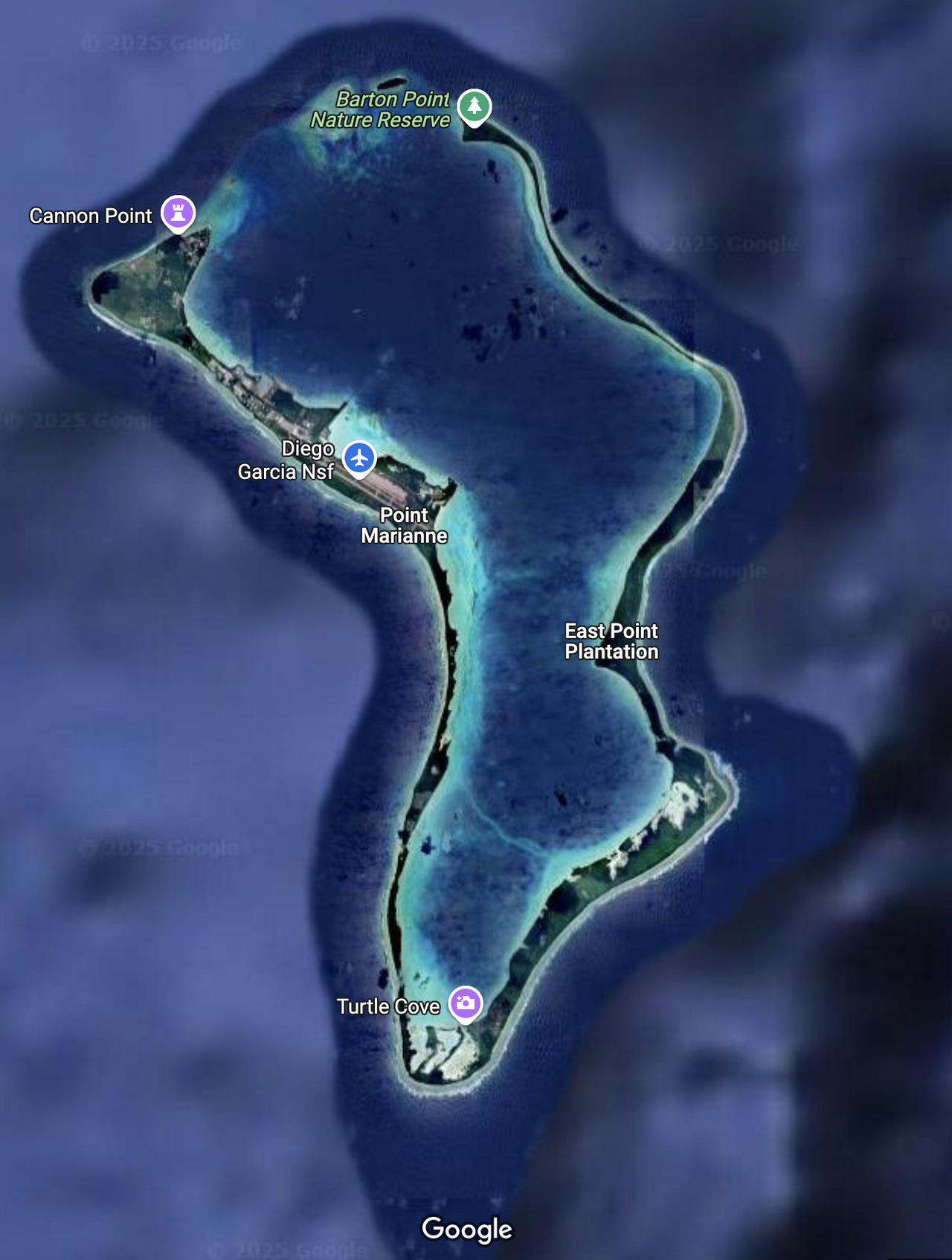 Diego Garcia Map