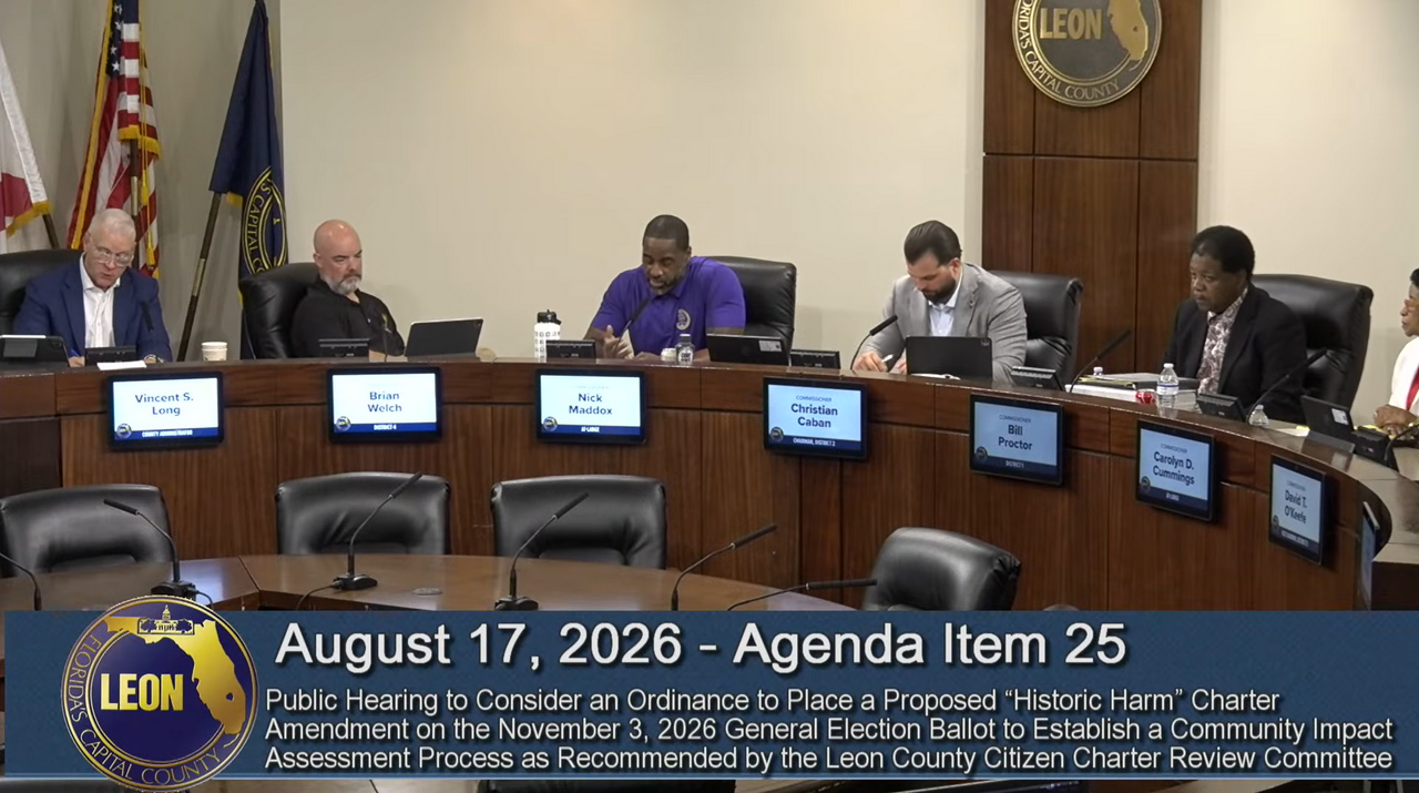 Tallahassee County puts Historic Harms amendment on November ballot | Fight Back! News