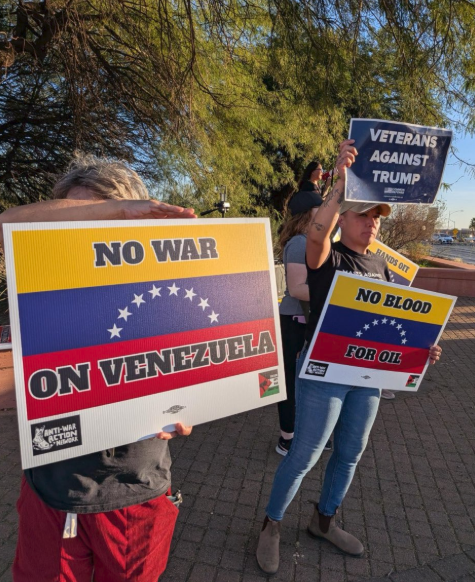 Arizona protest against war on Venezuela. | Fight Back! News Arizona protest against war on Venezuela.