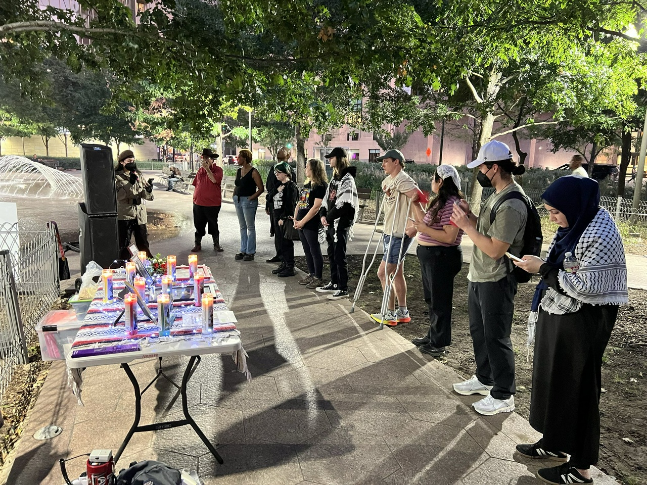Dallas vigil remembers victims shot at ICE facility 