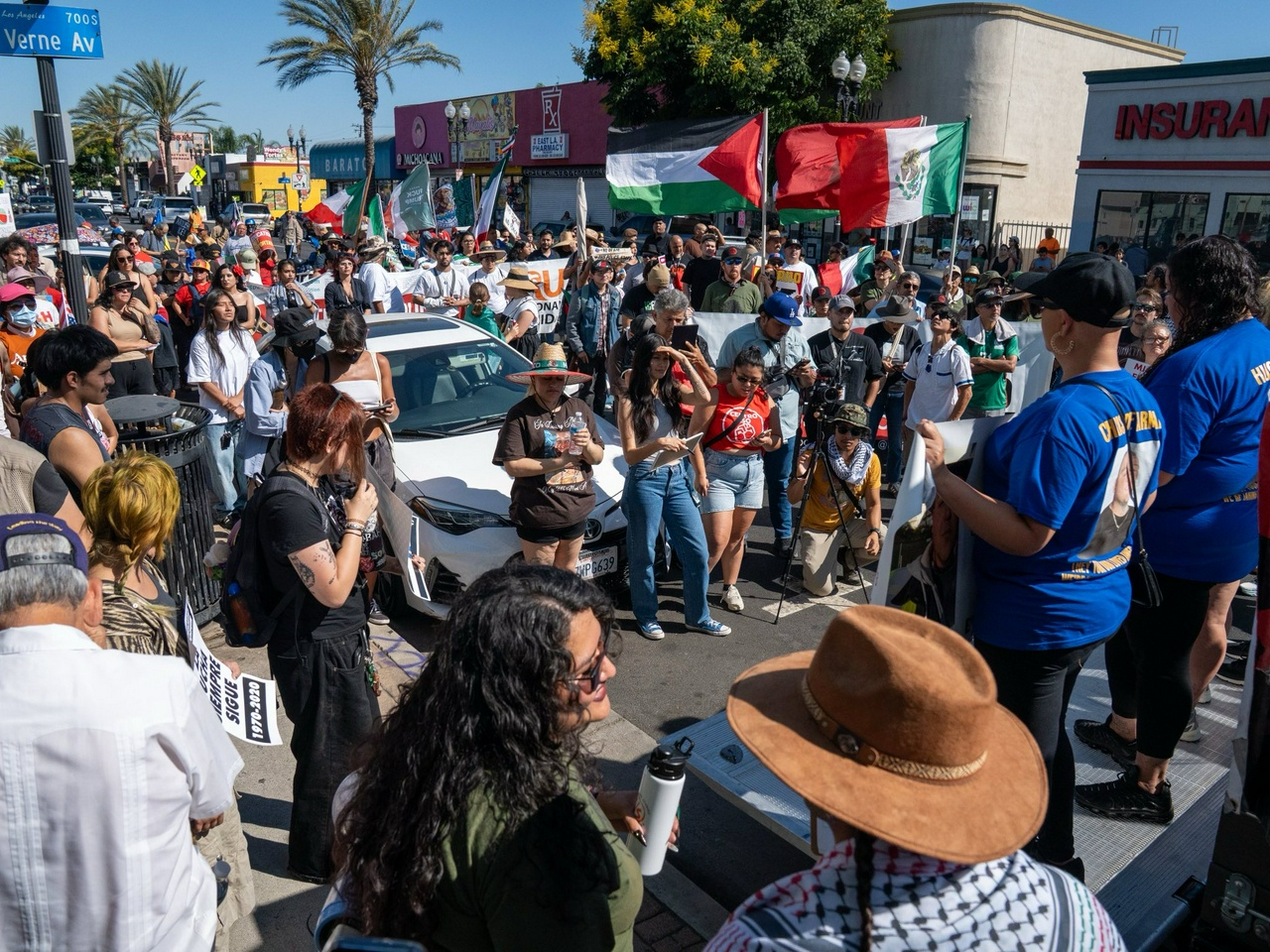 East Los Angeles marches for the 55th Chicano Moratorium