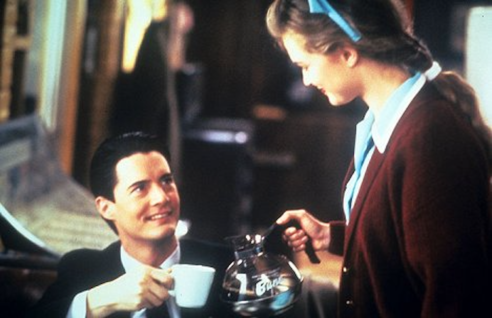 Annie Blackburn fills Dale Cooper's cup