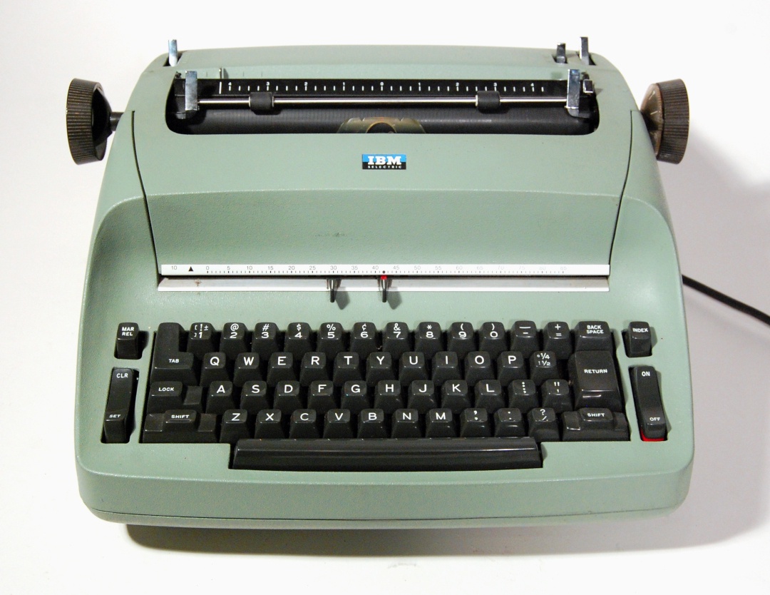Photo: IBM Selectric I Typewriter, By Steve Iodefink, License: CC BY 2.0