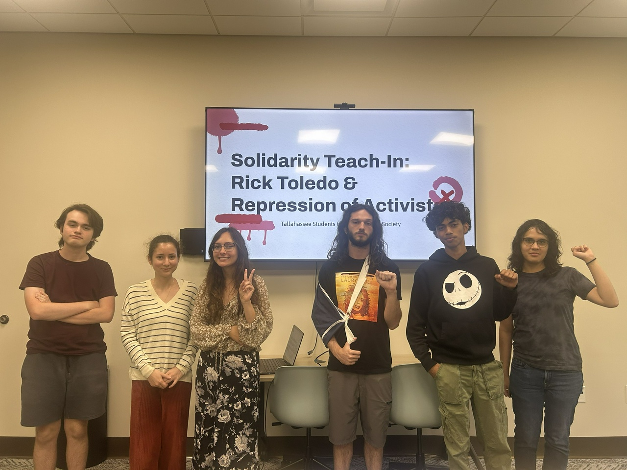 Tallahassee, Florida event on combating political repression.