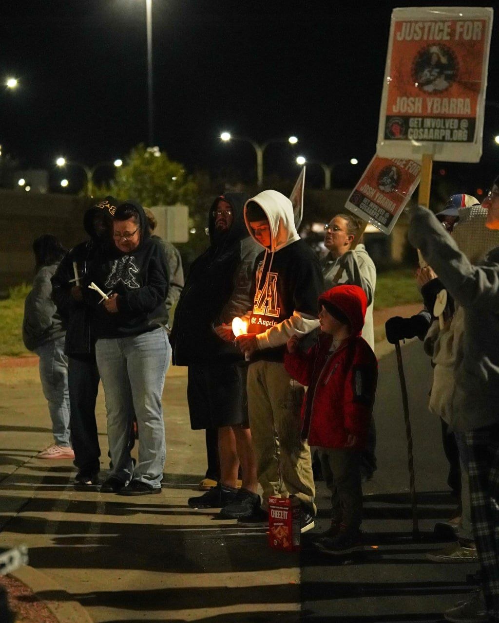 Colorado Springs vigil for Josh Ybarra. | Fight Back! News