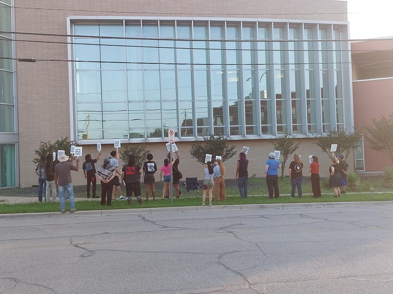 Fort Worth, Texas protest demands justice for Emmit Elijah Mayo.