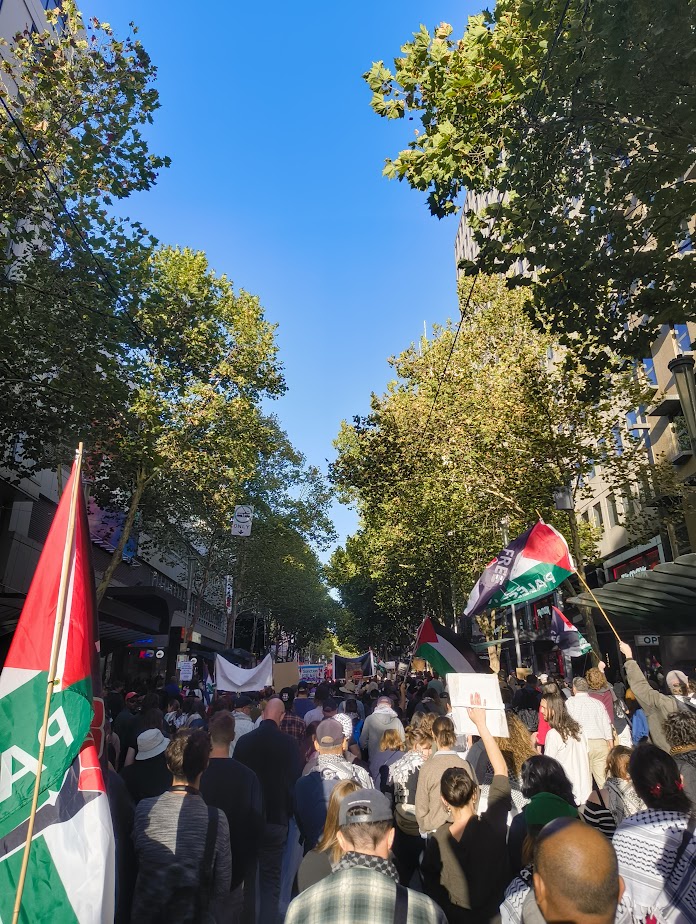 Melbourne Herzog protest 12th Feb 2026 - photo 2