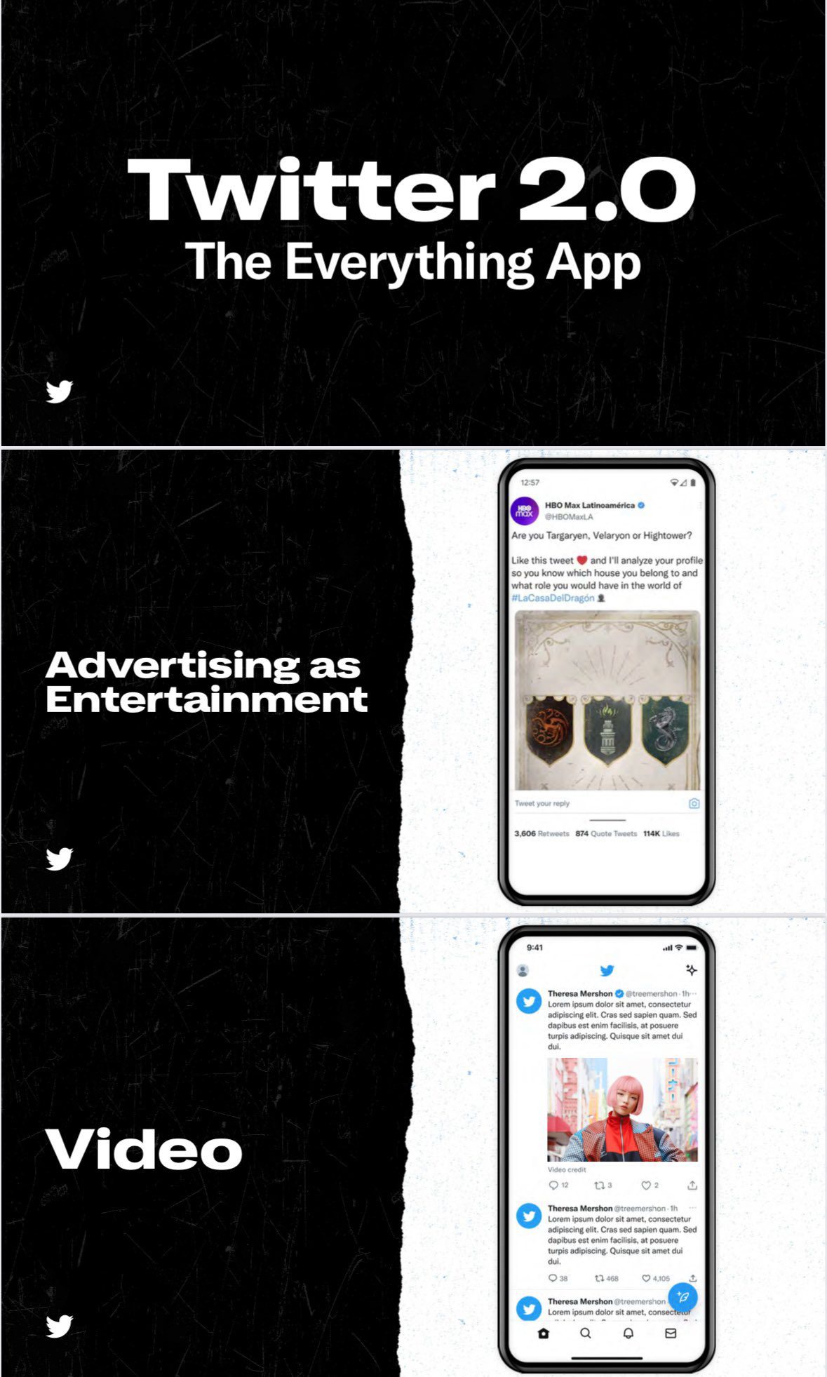 Slide from a presentation Elon Musk posted to Twitter.