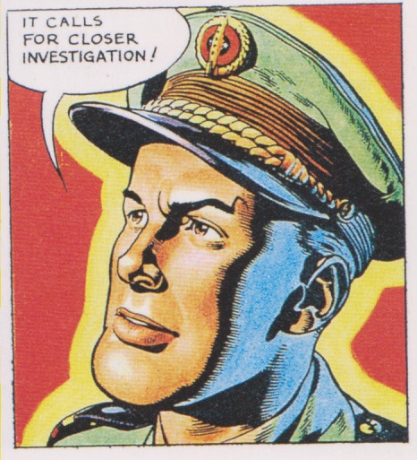 Dan Dare as drawn by Frank Hampson