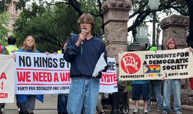 International Workers Day in Austin, Texas.