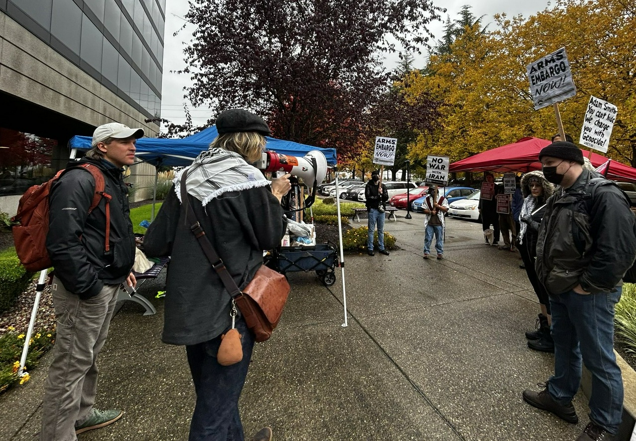 Seattle Against War launches a campaign demanding that Congress member Adam Smith back an arms embargo on Israel.