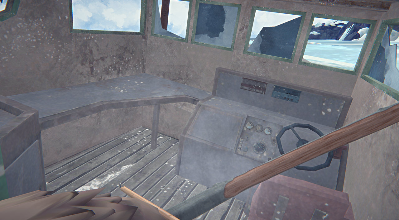 The Long Dark 500 days - Crumbling Highway coastline, shipwrecked boat 2