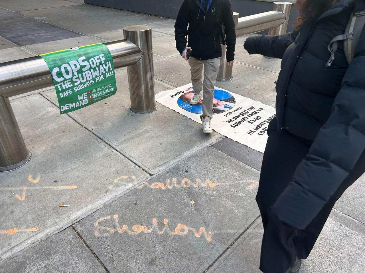 NYC event demands cops and National Guard off the subways. | Fight Back! News NYC event demands cops and National Guard off the subways.