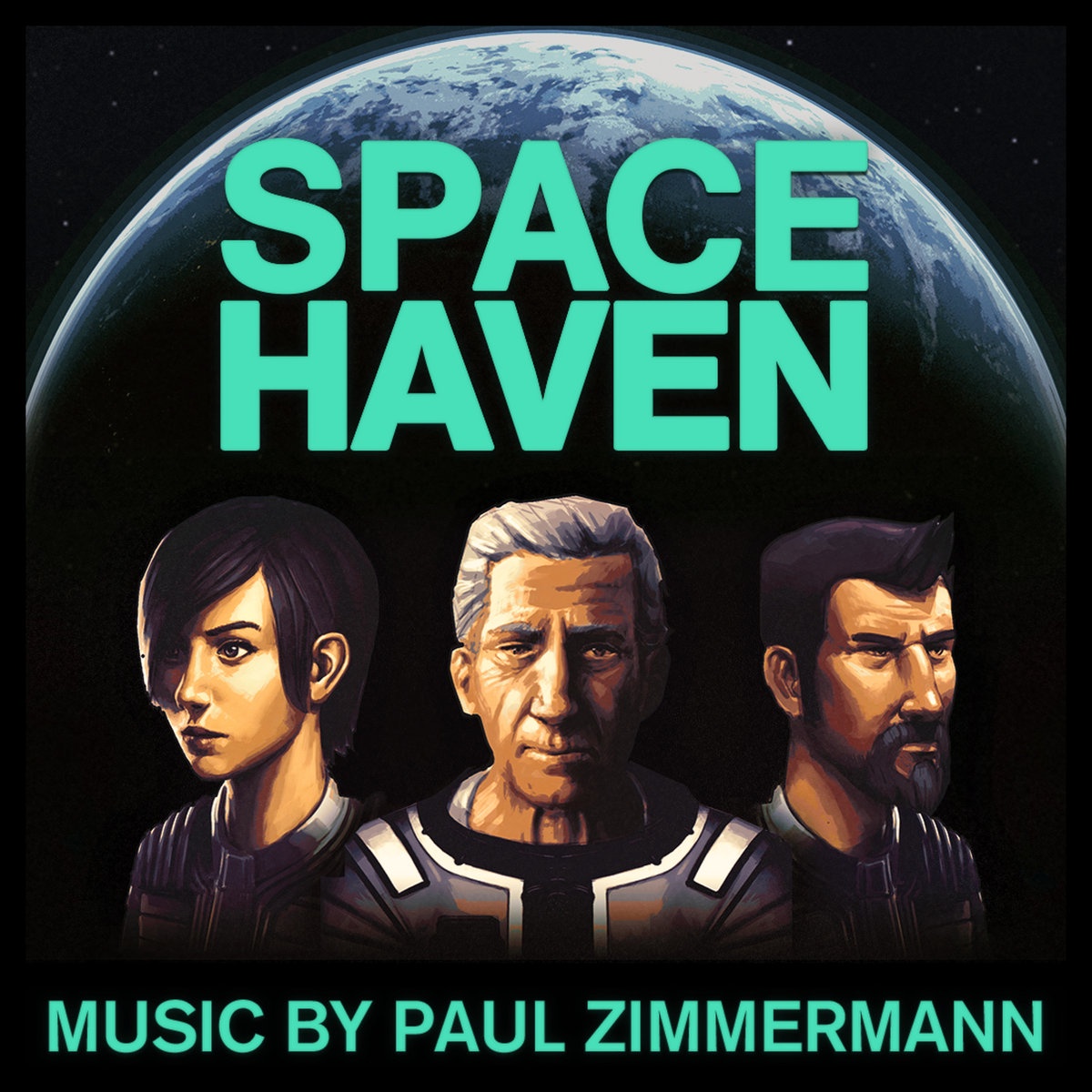 Paul Zimmerman - Space Haven soundtrack (album cover)