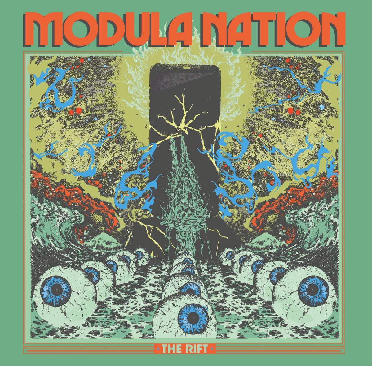 Modula Nation - The Rift (album cover)