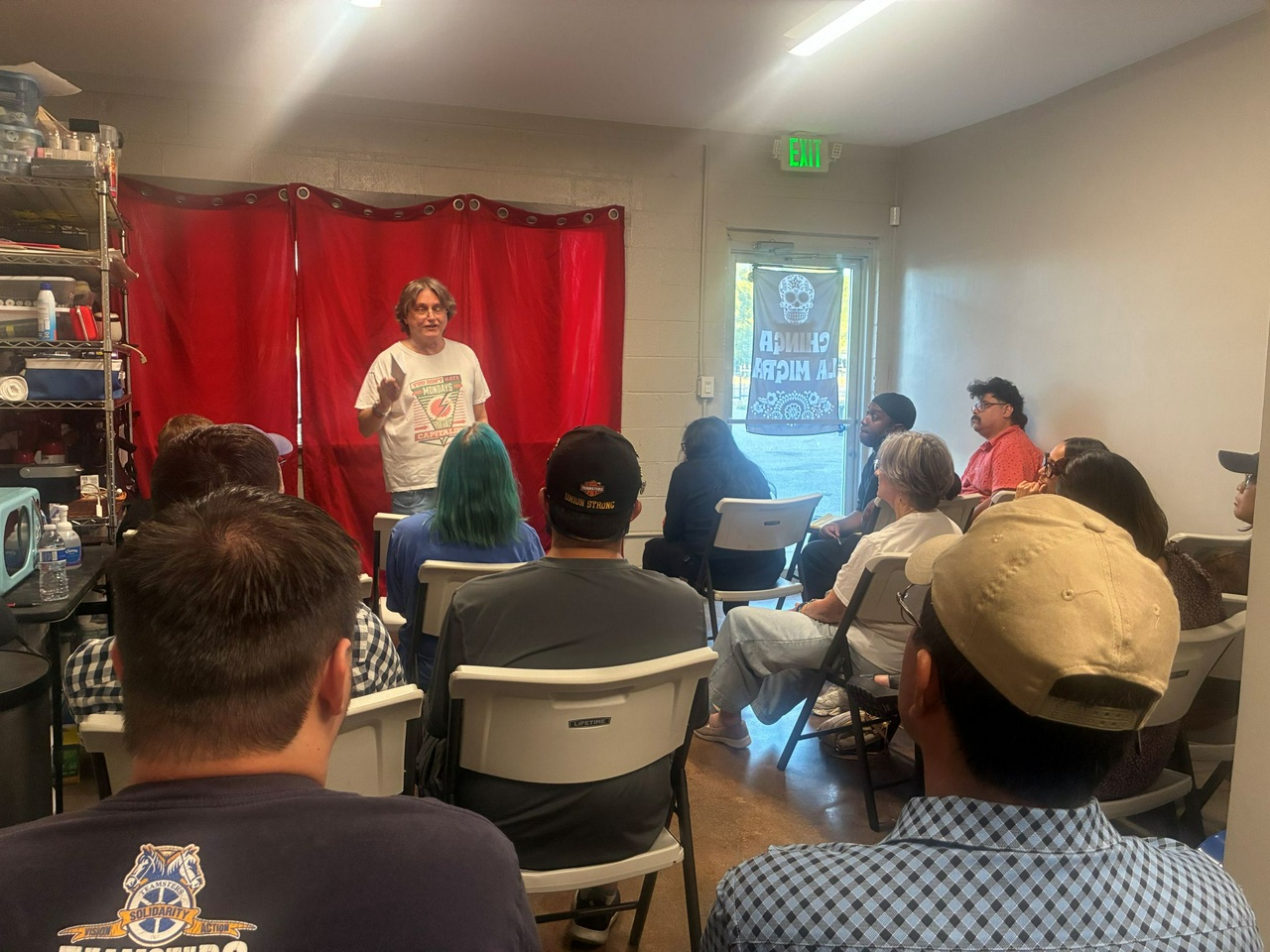 Dallas event in preparation for the march on the pre-election RNC. | Fight Back! News