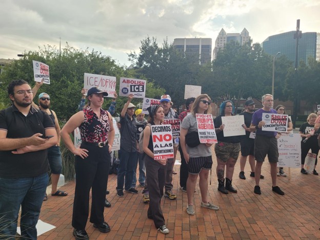 Orlando rallies against county's backtrack on ICE agreement