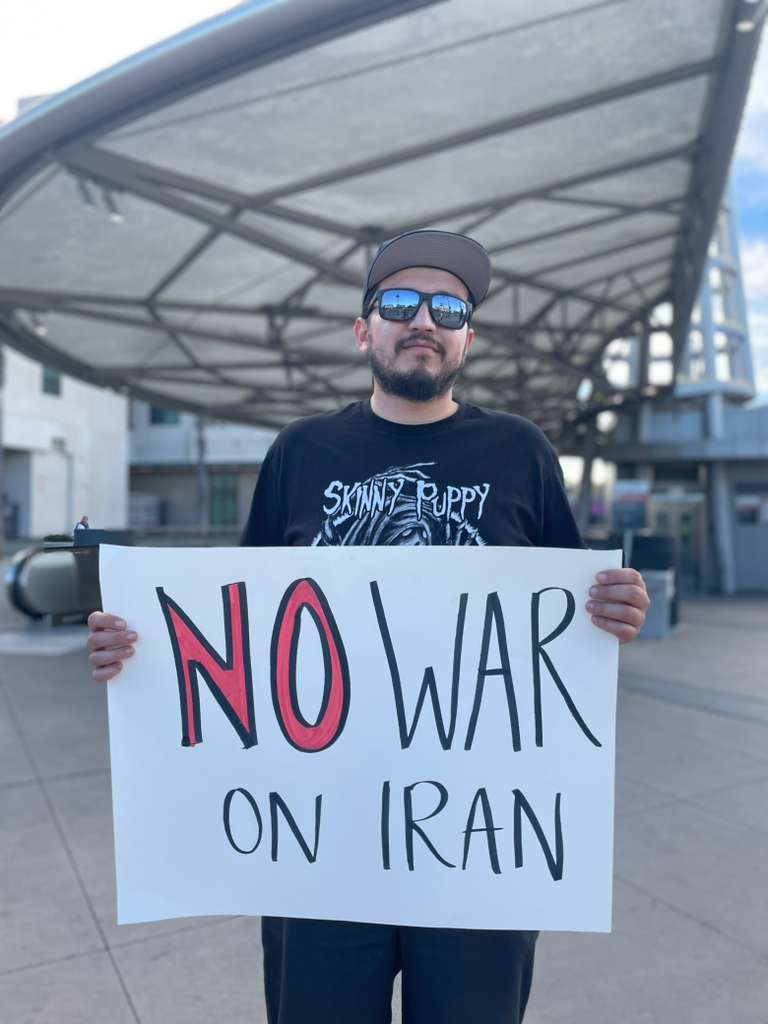 Boyle Heights protest against the war on Iran. | Photo: Fight Back! News Boyle Heights protest against the war on Iran.