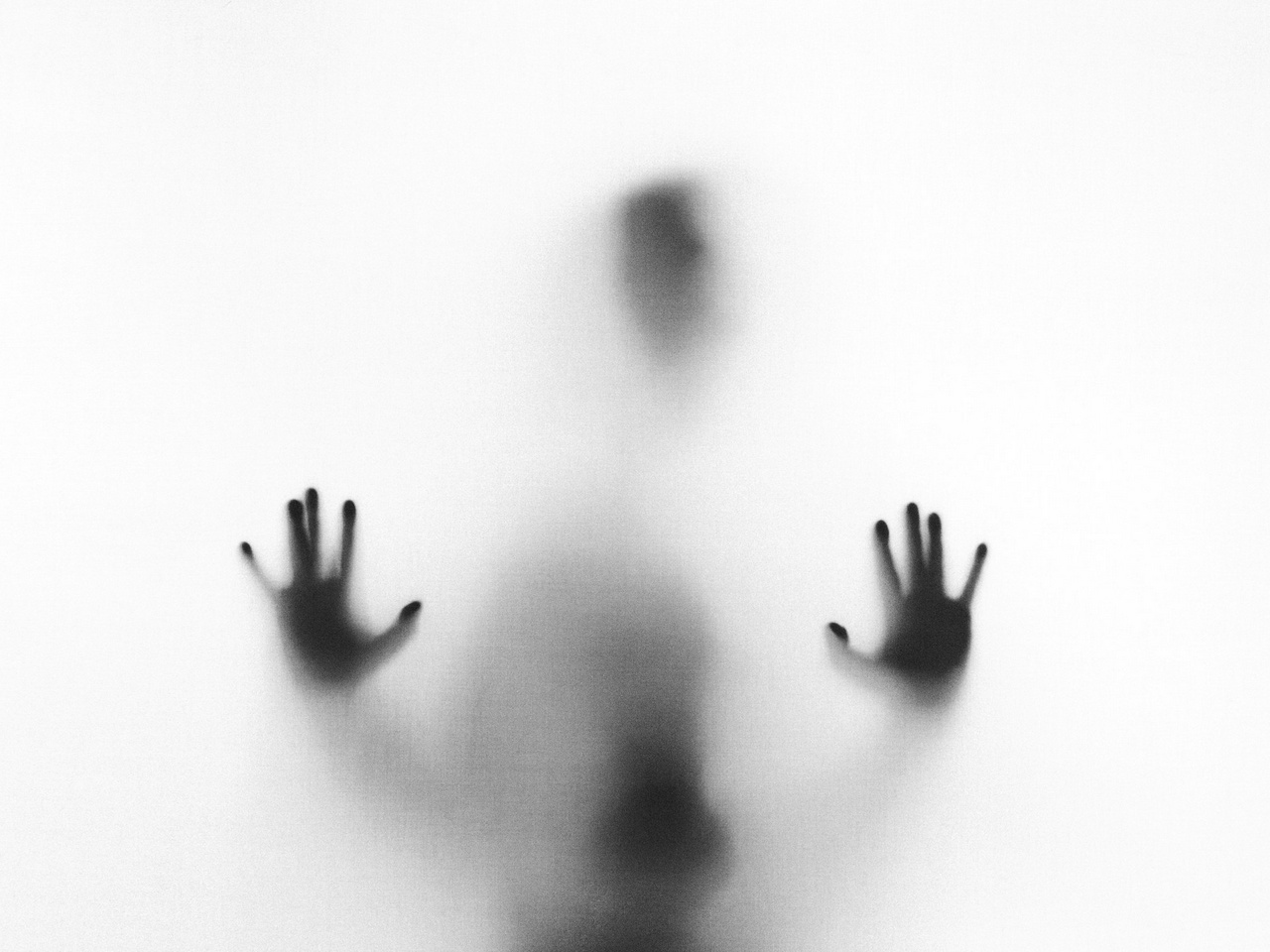 person behind foggy glass by Stefano Pollio, 2017, for Unsplash