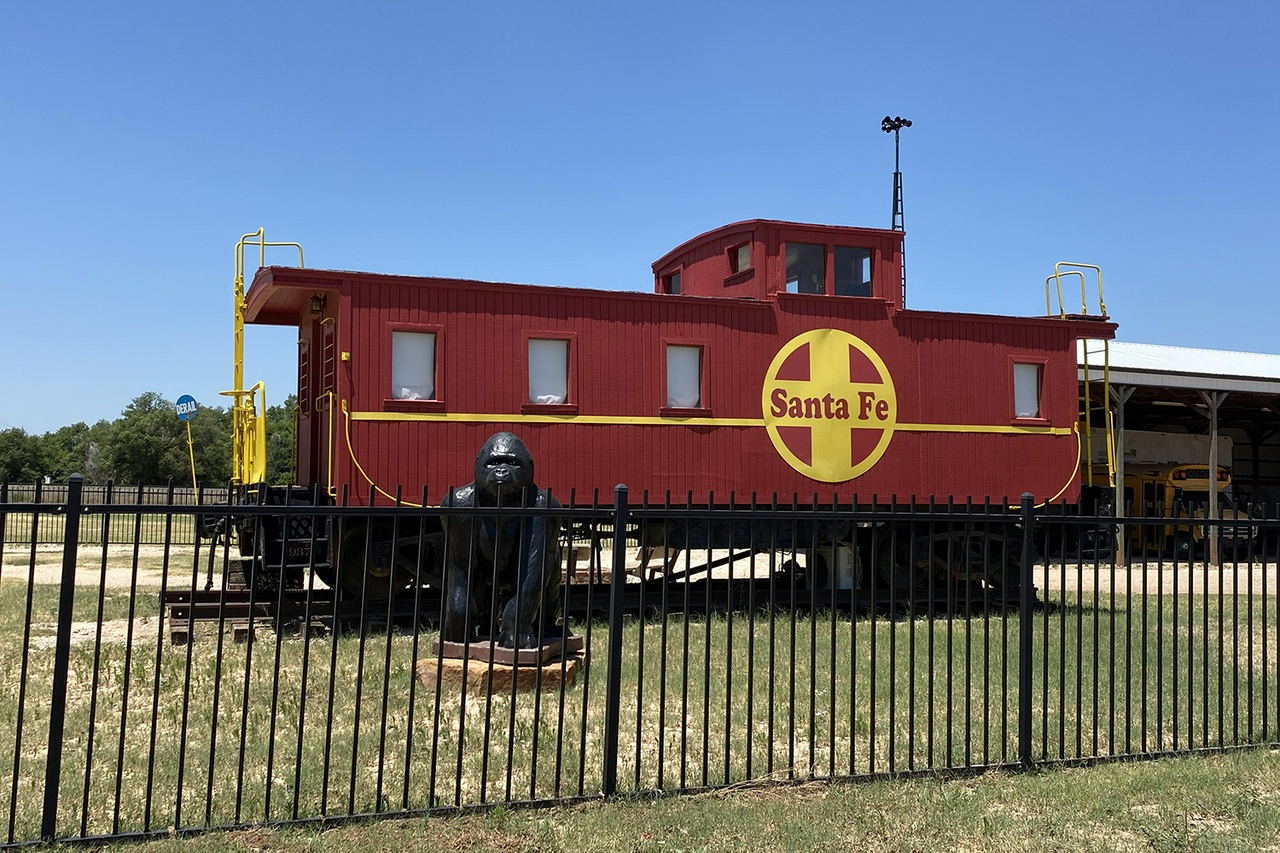 AT&SF, Number Unknown. Waynoka, OK. 7/4/2020.
