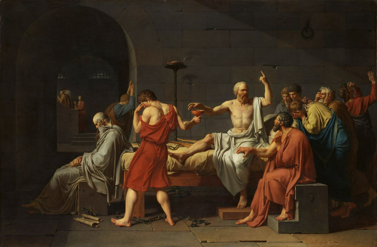 a morte de sócrates